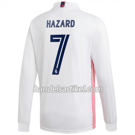 Real Madrid Eden Hazard 7 Heim Trikotsatz 2020/21 Langarm